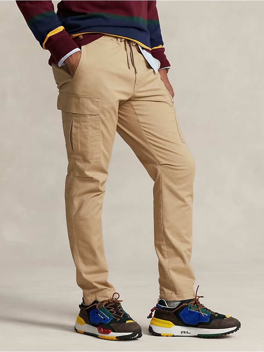 Polo Ralph Lauren Men's Tan Cargo Jogger Pants 32/32
